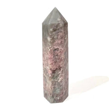 Load image into Gallery viewer, Plum Blossom Pink Tourmaline Crystal Tower Point Generator
