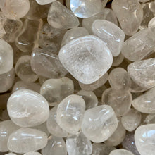 Load image into Gallery viewer, Clear Quartz Tumbled / Tumble Stone / Tumbles
