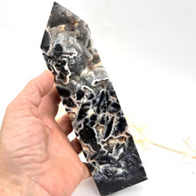 Load image into Gallery viewer, Sphalerite Crystal Tower Point Generator Metaphysical, Crystals, Healing, Stone Sphere
