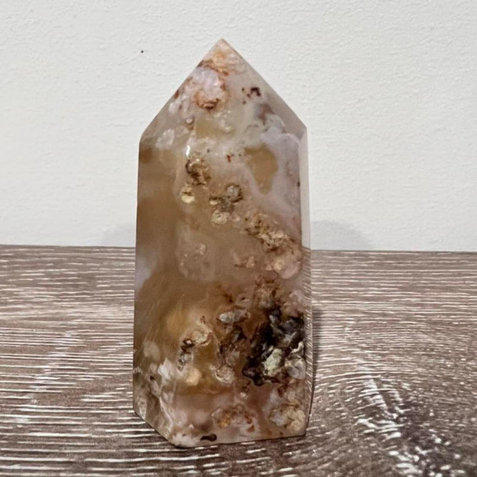 Flower Agate Crystal Tower Point Generator