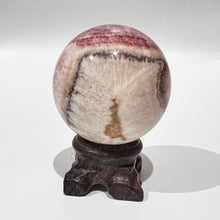 Load image into Gallery viewer, Pork Stone Rainbow Calcite Crystal Sphere Crystal Ball
