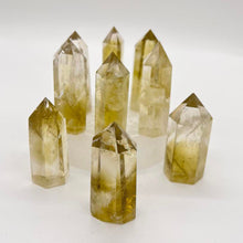 Load image into Gallery viewer, Natural Citrine Tower point Generator Yellow Crystal
