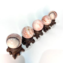 Load image into Gallery viewer, Pork Stone Rainbow Calcite Crystal Sphere Crystal Ball
