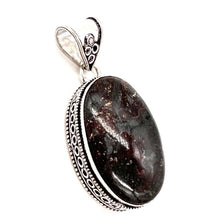 Load image into Gallery viewer, Vintage Look Eudialyte Gemstone 925 Sterling Silver Jewellery Pendant Gift for Her
