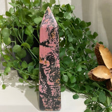 Load image into Gallery viewer, Rhodonite Crystal Tower Point Generator
