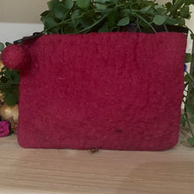 Load image into Gallery viewer, Boho Handmade Felt Purse  Coin Purse Make-up Bag
