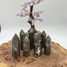 Load image into Gallery viewer, Pyrite Crystal Tower Point Generator Fools Gold Tower
