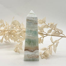 Load image into Gallery viewer, Caribbean Calcite Crystal Tower Point Generator
