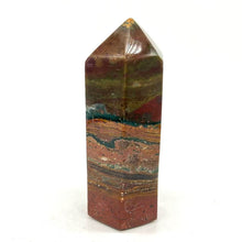 Load image into Gallery viewer, Ocean Jasper Marine Jasper Crystal Tower Point Generator
