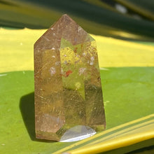 Load image into Gallery viewer, Gold Rutilated / Rutile / Angel Hair Quartz Tower
