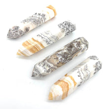 Load image into Gallery viewer, Dendritic Orange Calcite Crystal Tower Point Generator Gift for Her
