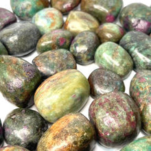 Load image into Gallery viewer, Ruby and Kyanite Tumbled / Tumble Stone / Tumbles
