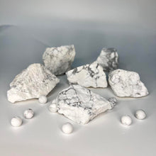 Load image into Gallery viewer, Howlite Raw Crystal Rock Chunk

