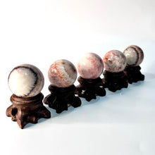 Load image into Gallery viewer, Pork Stone Rainbow Calcite Crystal Sphere Crystal Ball
