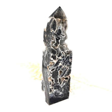 Load image into Gallery viewer, Sphalerite Crystal Tower Point Generator Metaphysical, Crystals, Healing, Stone Sphere
