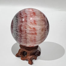 Load image into Gallery viewer, Pork Stone Rainbow Calcite Crystal Sphere Crystal Ball
