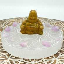 Load image into Gallery viewer, Tigers Eye  Buddha Crystal Carving
