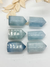 Load image into Gallery viewer, Aquamarine Mini Tower Point  Gift for Her

