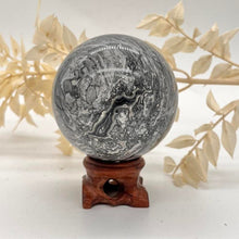 Load image into Gallery viewer, Picasso Jasper Crystal Sphere Crystal Ball Specimen Gift
