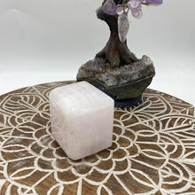 Load image into Gallery viewer, Mangano Calcite Cube Crystal Carving

