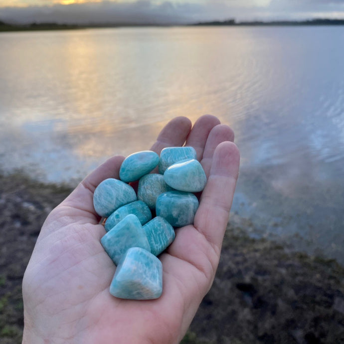 Amazonite Tumbled / Tumble Stone / Tumbles