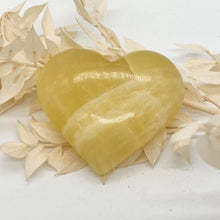 Load image into Gallery viewer, Lemon Calcite Heart Crystal Gift for Her

