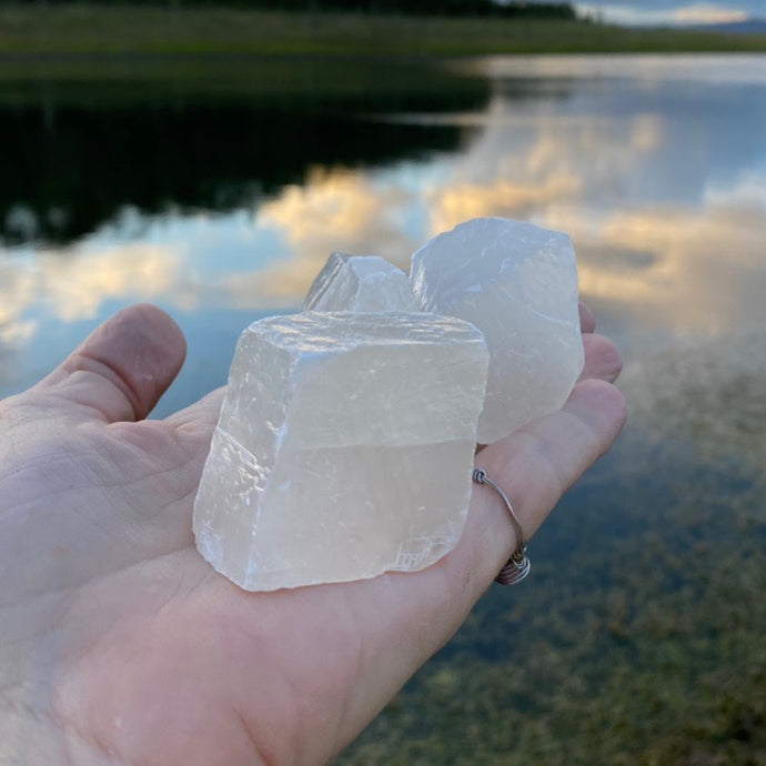 Optical Calcite Raw Crystal Rock