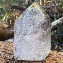 Load image into Gallery viewer, Smokey Quartz Phantom Included Crystal Tower Point Generator
