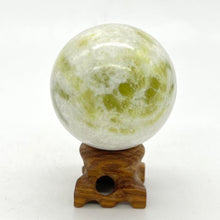 Load image into Gallery viewer, Green Jade Crystal Sphere Crystal Ball Stone
