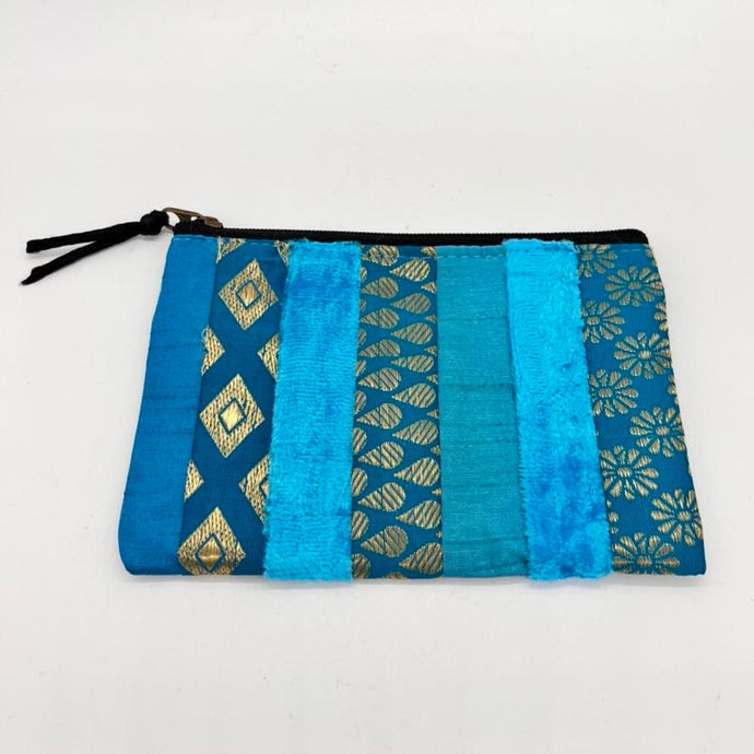 Boho Purse Coin Purse Make-up Bag Lined