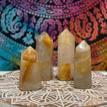 Load image into Gallery viewer, Golden Healer Crystal Tower Point Generator

