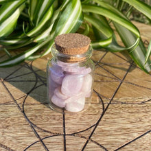 Load image into Gallery viewer, Kunzite  Crystals Crystal Chips Magic Gift - One Jar
