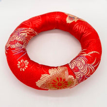 Load image into Gallery viewer, Hand Made Fabric Donut Singing Bowl Sound Healing Nepalese
