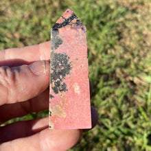 Load image into Gallery viewer, Rhodonite Crystal Tower Point Generator
