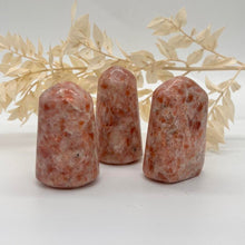 Load image into Gallery viewer, Sunstone Crystal Freeform   Orange Stone Crystal
