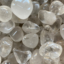 Load image into Gallery viewer, Clear Quartz Tumbled / Tumble Stone / Tumbles
