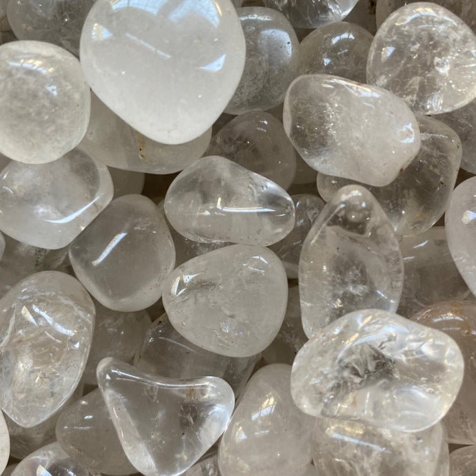 Clear Quartz Tumbled / Tumble Stone / Tumbles
