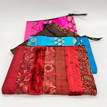 Load image into Gallery viewer, Boho Purse Coin Purse Make-up Bag Lined
