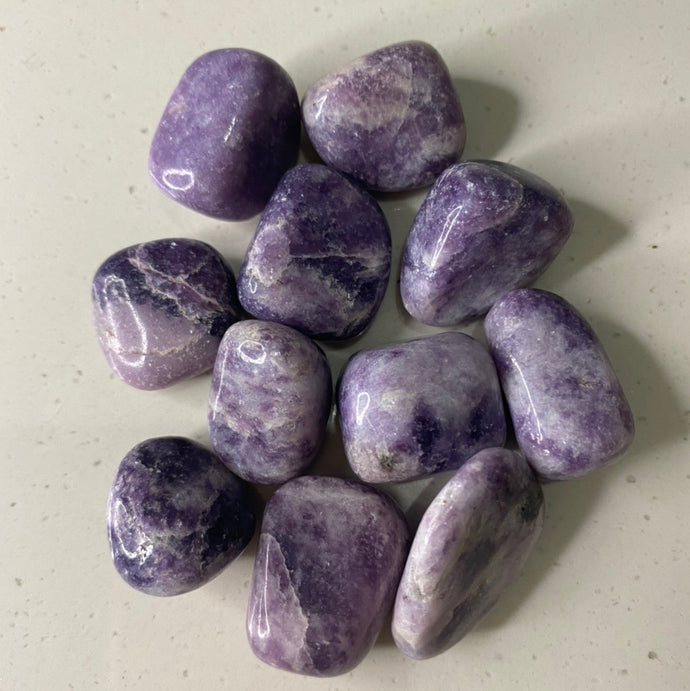 Lepidolite Tumbled / Tumble Stone / Tumbles