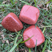 Load image into Gallery viewer, Gold Stone Tumbled / Tumble Stone / Tumbles
