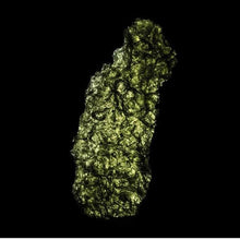 Load image into Gallery viewer, Moldavite Genuine A Grade 1.42g Raw Crystal Specimen with Certificate of Authenticity
