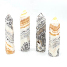 Load image into Gallery viewer, Dendritic Orange Calcite Crystal Tower Point Generator Gift for Her
