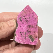 Load image into Gallery viewer, Pink Cobalt Calcite Crystal Tower Point Generator
