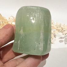 Load image into Gallery viewer, Pistachio Calcite Freeform Crystal Rock Green Crystal
