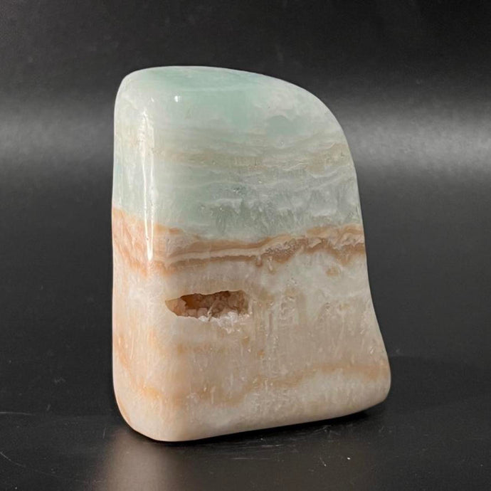 Caribbean Calcite Freeform Crystal Rock Blue Crystal