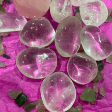 Load image into Gallery viewer, Clear Quartz Tumbled / Tumble Stone / Tumbles
