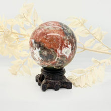 Load image into Gallery viewer, Money Agate Crystal Sphere Agate Crystal Ball
