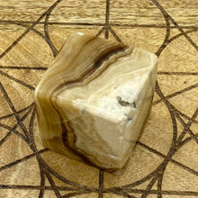 Load image into Gallery viewer, Chocolate Calcite Cube Crystal Carving Square
