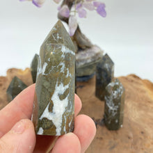 Load image into Gallery viewer, Pyrite Crystal Tower Point Generator Fools Gold Tower
