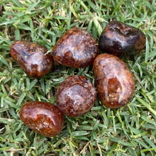 Load image into Gallery viewer, Hessinite  Garnet Tumbled / Tumble Stone / Tumbles
